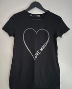 Moschino dames shirt met zilver hart, maat M, Ophalen of Verzenden, Nieuw, Korte mouw