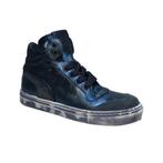 PIEDRO maat 37 lerensneaker donkerblauw - gratis verzenden, PIEDRO, Verzenden, Schoenen, Nieuw