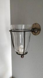 Sfeervolle gietijzeren lantaarn, Ophalen of Verzenden, Gebruikt, Glas, Landelijk