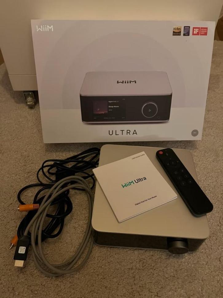 WiiM Ultra Muziekstreamer & Digitale Voorversterker, Audio, Tv en Foto, Mediaspelers, Zo goed als nieuw, Ophalen of Verzenden