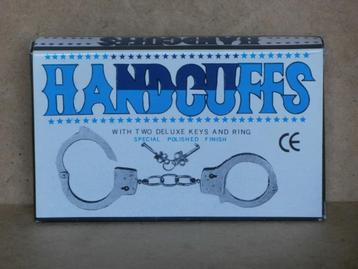 Handboeien Creative handcuffs dubbele lock & 2 sleutels rvs beschikbaar voor biedingen