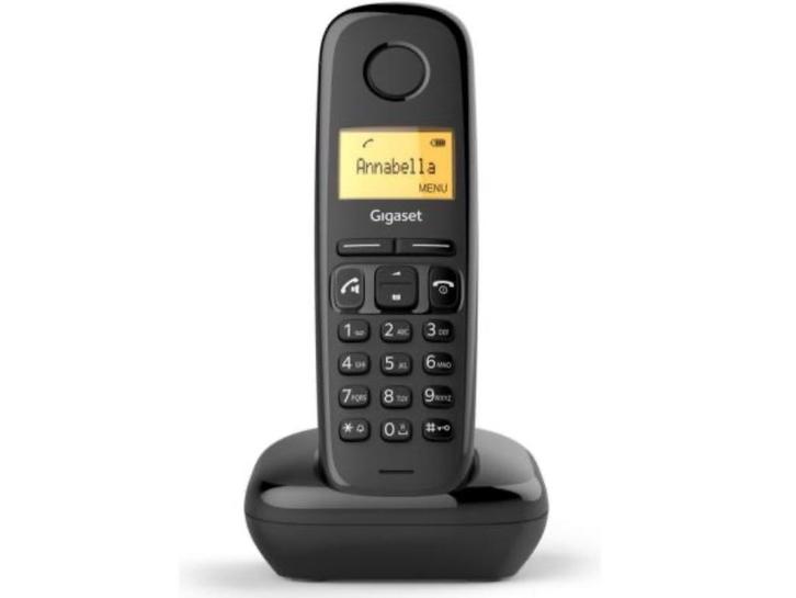 Nieuw, Ongebruikt! Gigaset AS190 - DECT-telefoon - Zwart, Telecommunicatie, Telefooncentrales, Nieuw, Overige typen, Ophalen of Verzenden