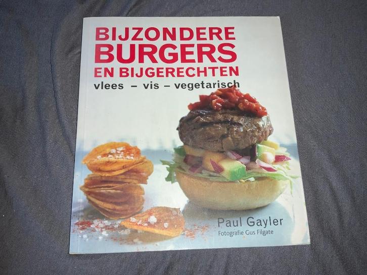 Bijzondere burgers en bijgerechten vegatarisch, Boeken, Kookboeken, Zo goed als nieuw, Voorgerechten en Soepen, Hoofdgerechten