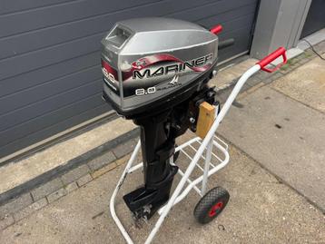 Mariner 8 PK 2-Takt Langstaart Knuppel Buitenboordmotor beschikbaar voor biedingen