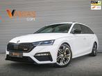 Skoda Octavia Combi 1.4 TSI RS iV PHEV Busines Leer Pano VOL, Gebruikt, 4 cilinders, 150 pk, Wit