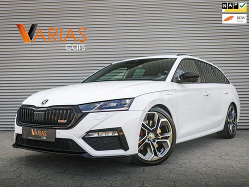 Skoda Octavia Combi 1.4 TSI RS iV PHEV Busines Leer Pano VOL, Auto's, Skoda, Bedrijf, Te koop, Octavia, ABS, Achteruitrijcamera