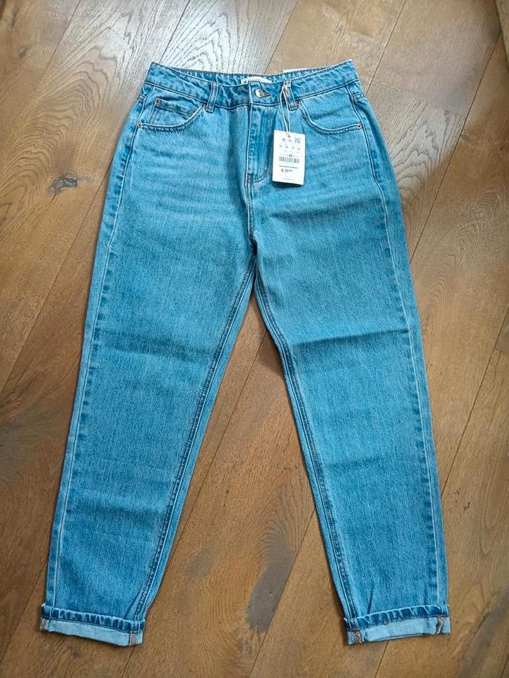 Pull & bear jeans maat 38, Kleding | Dames, Spijkerbroeken en Jeans, Nieuw, W30 - W32 (confectie 38/40), Blauw, Ophalen of Verzenden