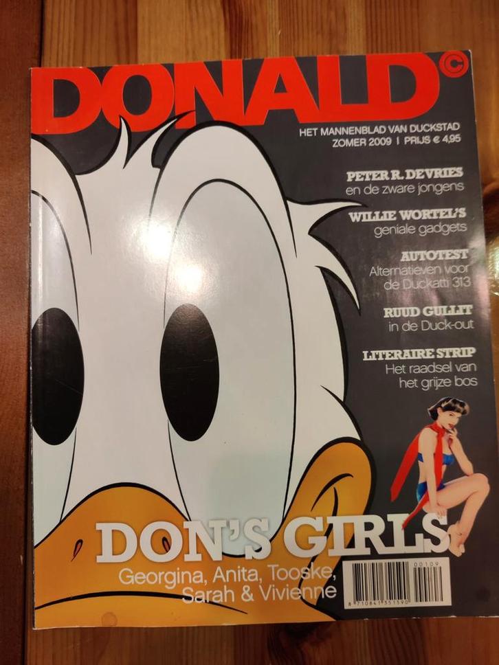 Donald Duck Zomer 2009 - Don's Girls, Boeken, Stripboeken, Gelezen, Eén stripboek, Ophalen of Verzenden