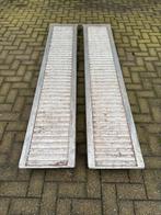 Dikke Aluminium oprijplaten 227 cm lang 40 cm breed, Auto diversen, Ophalen, Gebruikt