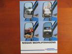 Nissan Bedrijfswagens: Sunny, Vanette, Patrol, Urvan, Boeken, Auto's | Folders en Tijdschriften, Ophalen of Verzenden, Nieuw, Nissan