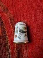 Porseleinen vingerhoedjeFranklin Mint lijster, Verzamelen, Ophalen of Verzenden, Zo goed als nieuw