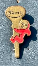 Vintage Knorr Speldje Kind, Verzamelen, Speldjes, Pins en Buttons, Ophalen of Verzenden, Zo goed als nieuw, Merk, Speldje of Pin