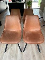 Eetkamerstoelen WOOOD (Swen) 4 stuks, Ophalen, Zo goed als nieuw, Grijs, Vier