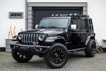 Jeep Wrangler 2.2D Sahara - Grijs kenteken - 20" Fuel velgen beschikbaar voor biedingen