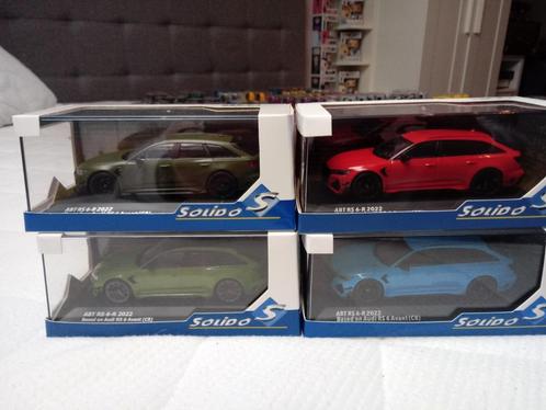 Audi RS6-R ABT '22 1/43 Solido in 4 kleuren, Hobby en Vrije tijd, Modelauto's | 1:43, Nieuw, Auto, Solido, Ophalen