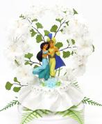 Prachtige Jasmijn en Aladdin bruidstaart topper., Ophalen of Verzenden, Nieuw, Versiering, Geboorte of Huwelijk