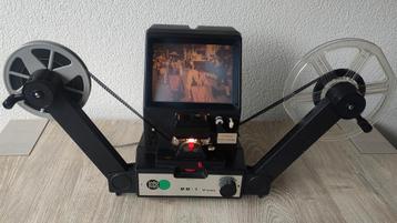 SUPER 8 EDITOR VIEWER HANDMATIG of MOTOR en met FILMCLEANER beschikbaar voor biedingen