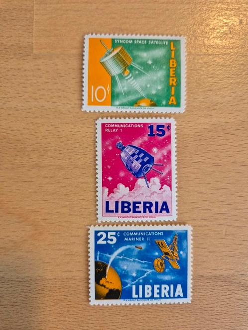 Liberia 1964 ruimtevaart, Postzegels en Munten, Postzegels | Afrika, Postfris, Overige landen, Ophalen of Verzenden