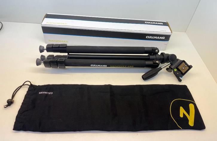 CULLMANN NANOMAX460 Foto,Video tot 4kg gewichtsbelasting, Audio, Tv en Foto, Fotografie | Statieven en Balhoofden, Zo goed als nieuw