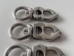 3 x Wichard Snapsluiting 140 mm Speedlink HR RVS, Watersport en Boten, Ophalen of Verzenden, Nieuw, Lijn of Blok