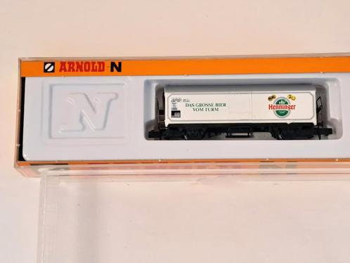 Arnold ketelwagon Henninger, art. 4555, Hobby en Vrije tijd, Modeltreinen | N-Spoor, Zo goed als nieuw, Wagon, Gelijkstroom, Arnold