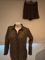 Michael kors blouse met bijpassend broekrokje maat s., Michael Kors, ., Zwart, Ophalen of Verzenden