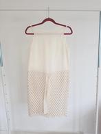Hoss Intropia Dress Ivory Silk & Cotton wedding cocktail, Wit, Ophalen of Verzenden, Zo goed als nieuw, Maat 36 (S)