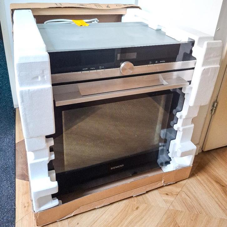 Siemens iq700 oven hb634gbs1/35, Witgoed en Apparatuur, Ovens, Gebruikt, Inbouw, Oven met grill, 45 tot 60 cm, 45 tot 60 cm, Hete lucht