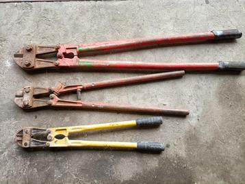 3x betonschaar Boutenschaar 60 75 100 cm betonscharen vlecht beschikbaar voor biedingen