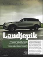 Autovisie test Mercedes GLC,Porsche Macan,Range Rover Velar, Ophalen of Verzenden, Gelezen, Porsche
