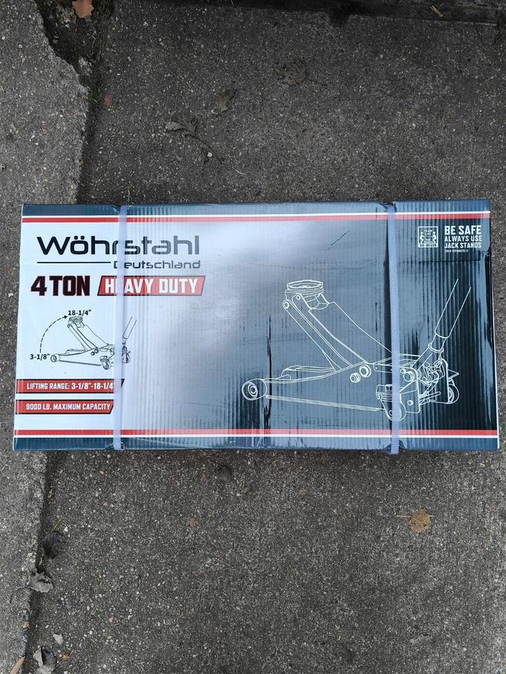 Nieuwe zware 4 tons Garage krik met lage insteek, Auto diversen, Krikken, Nieuw, Garagekrik, Hydraulisch, Ophalen