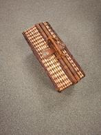 Rieten picknick-koffer, Ophalen, Gebruikt, Mand, Riet