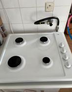 4-pits Gaskookplaat Etna, Ophalen, Wit, 50 tot 100 cm, Zo goed als nieuw