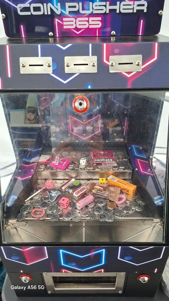 Coin-pusher te huur, Ophalen, Zo goed als nieuw, Verjaardag