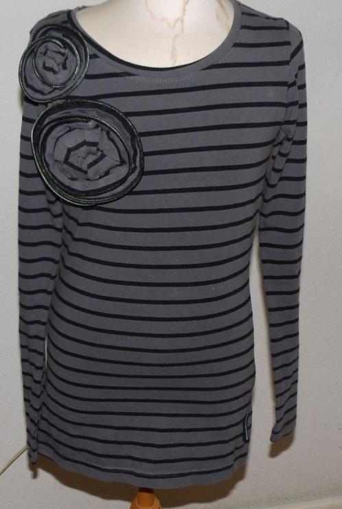 aparte Outfitters Nation longsleeve maat XS, Kleding | Dames, T-shirts, Zo goed als nieuw, Maat 36 (S), Grijs, Lange mouw, Ophalen of Verzenden