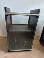 Philips audiomeubel, Huis en Inrichting, Gebruikt, Vintage, Glas, Minder dan 100 cm