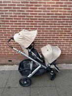 Uppababy Vista 2 Declan Tweelingwagen Compleet!, Gebruikt, Duowagen, Combiwagen, Ophalen