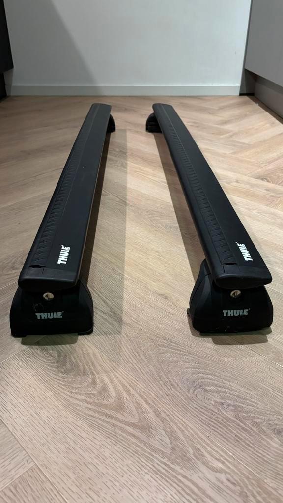 Thule wingbar 118cm met rapid 753, Auto diversen, Dakdragers, Zo goed als nieuw, Ophalen