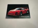 Kaart Ferrari F40 le mans, Verzamelen, Ophalen of Verzenden, 1980 tot heden, Voertuig