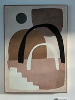 Schilderij Lasas & Loekov Loods5 Groot Beige Roze 100 x 140, Ophalen