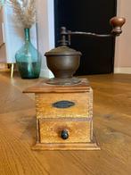 Antieke Duitse koffiemolen - Zeldzaam opschrift - Decoratief, Ophalen of Verzenden