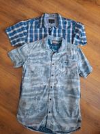 Twee blousen Petrol en Silvercreek maat L, Ophalen of Verzenden, Gedragen, Blauw, Halswijdte 41/42 (L)