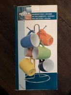 Bekerset 6 delig met houder, Ophalen of Verzenden, Nieuw, Glas, Overige stijlen