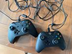 2 bedrade Xbox controllers, Ophalen of Verzenden, Zo goed als nieuw, Controller, Xbox Original