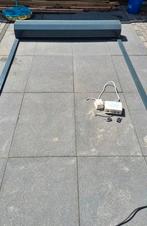 Rolluik electrische met afstandsbediening, Doe-het-zelf en Verbouw, Rolluiken, Ophalen, Gebruikt, Grijs, Elektrische bediening