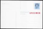 Briefkaart 368b SPECIMEN. Lees Info., Postzegels en Munten, Ophalen of Verzenden, Briefkaart