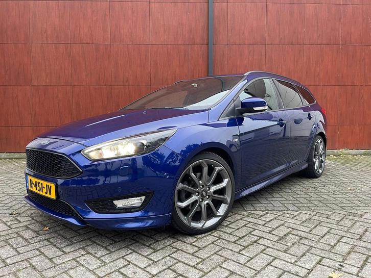Ford Focus 1.5 Ecoboost 182pk 2017 Blauw, Auto's, Ford, Particulier, Focus, ABS, Adaptieve lichten, Airbags, Airconditioning, Alarm
