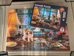 Schmidt puzzel poezen katten 1000 compleet, Ophalen of Verzenden, 500 t/m 1500 stukjes, Zo goed als nieuw, Legpuzzel