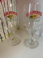Gulpener LenteBock bierglazen set van 2 glazen, Ophalen of Verzenden, Zo goed als nieuw, Glas of Glazen, Overige merken