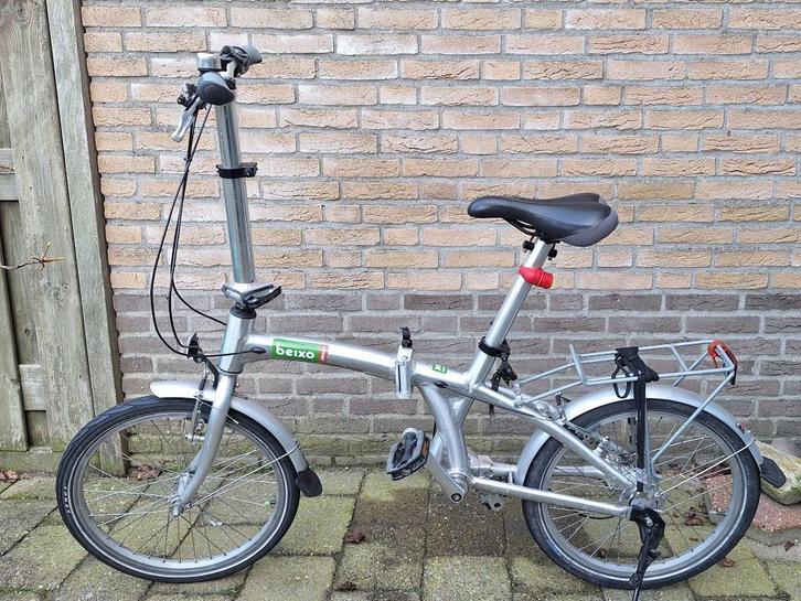 Beixo Compact vouwfiets, cardan, 7-versnellingen, Fietsen en Brommers, Fietsen | Vouwfietsen, Gebruikt, Overige merken, 20 inch of meer